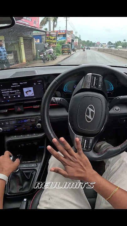 Verna Turbo MT - U Turn Raw footage #revlimits #povtestdrive #verna #hyundaiverna