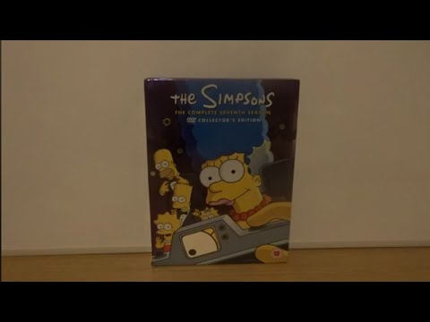 The Simpsons Season 7 (UK) DVD Unboxing - YouTube