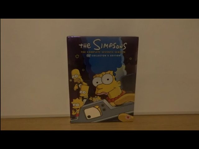 The Simpsons Season 7 (UK) DVD Unboxing - YouTube