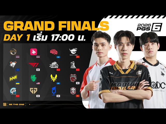 🔴LIVE สด! 𝐏𝐔𝐁𝐆 𝐆𝐋𝐎𝐁𝐀𝐋 𝐒𝐄𝐑𝐈𝐄𝐒 𝟐𝟎𝟐𝟔 𝐂𝐈𝐑𝐂𝐔𝐈𝐓 𝟐 𝐒𝐄𝐑𝐈𝐄𝐒 𝟔 | 𝐆𝐑𝐀𝐍𝐃 𝐅𝐈𝐍𝐀𝐋𝐒 วันที่ 𝟏