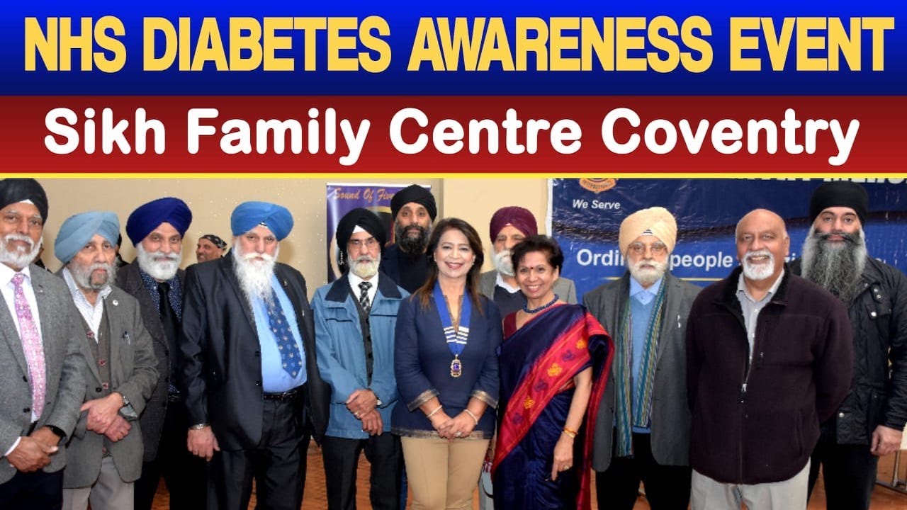 NHS Diabetes awareness event Organised Successfully at the Sikh Family