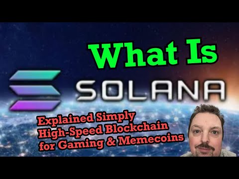 What is Solana? Explained Simply - High-Speed Blockchain for Gaming & Memecoins (2025 Guide)