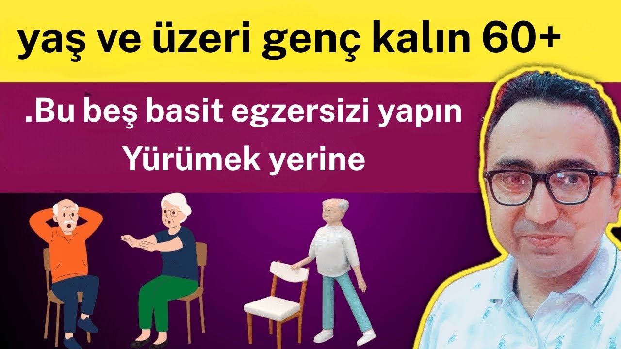 60 Yaş Üstü Bu 5 Egzersiz, Yürüyüşten Daha İyi ve Sizi Genç Tutuyor