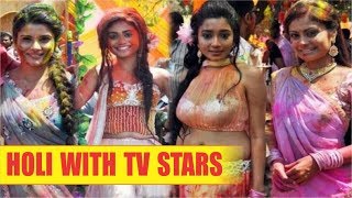 Holi Celebration With Tv Stars Karanvir Bohra Jay Bhhali