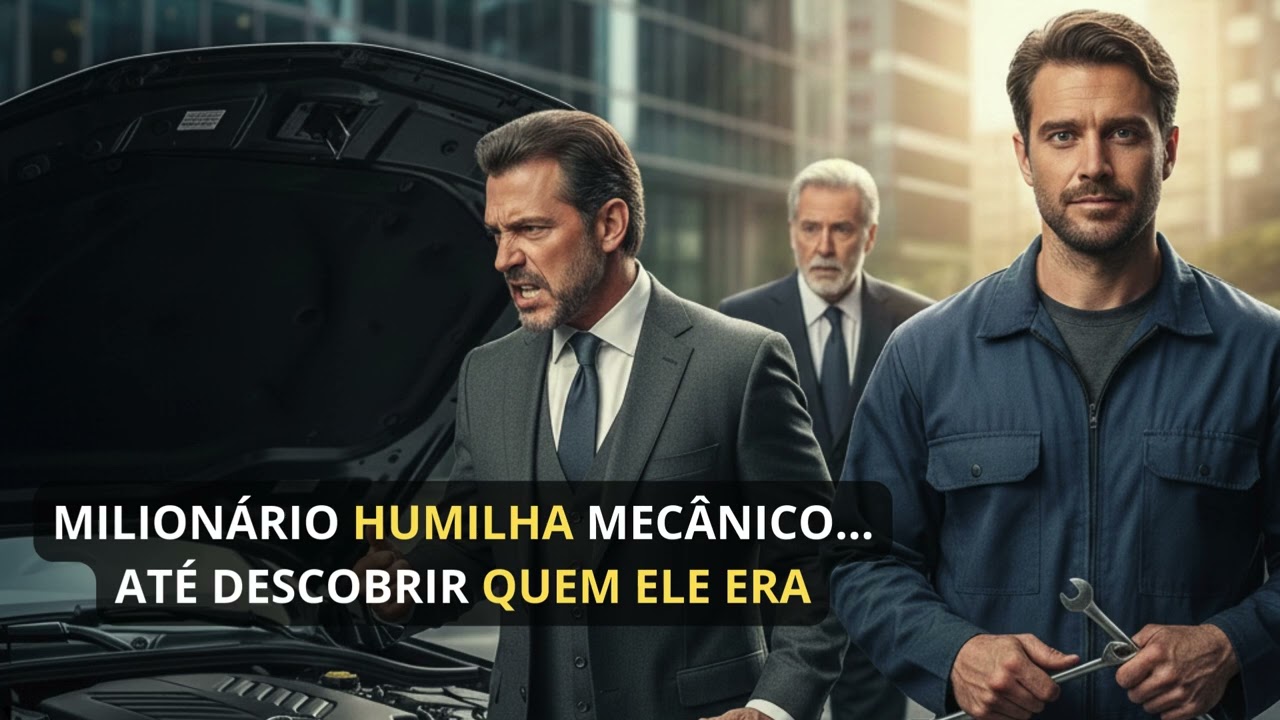 Milionário humilha mecânico… até descobrir quem ele era…