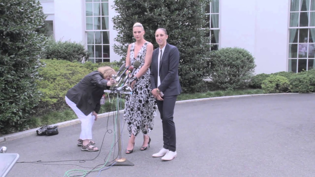 Diana Taurasi And Penny Taylor Speak On White House Visit Youtube