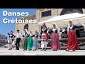 Carte Postale Ancienne Crète – Danses Crétoises, Noir Et Blanc, Début 1900