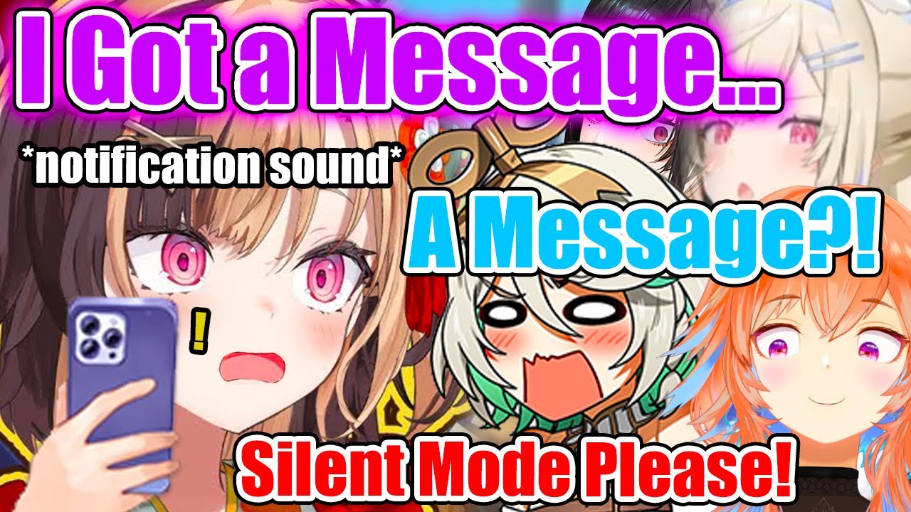 Everyone Calls Out Gigi When She Gets a Message Mid-Stream【Hololive EN】