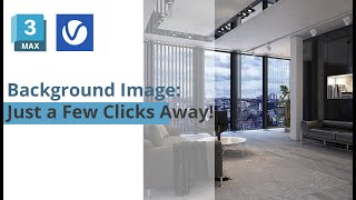 How to Set a Background Image in V-Ray for 3ds Max