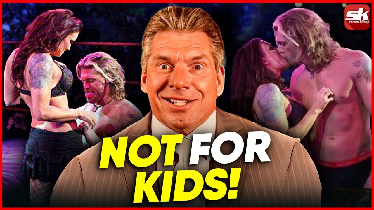 5 Adult-Rated WWE Segments Edge, Vince McMahon, Lita, Trish Stratus, Kurt Angle