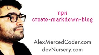 AM Coder - Using create-markdown-blog to create a portfolio with Gatsby or NextJS