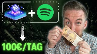 Geld verdienen mit KIMusik | Erprobte Strategie | 100€+ pro Tag mit Spotify