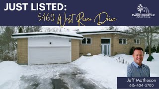 SOLD: 5460 West River | Manotick | Homes for Sale | Water Access | Manotick Back Channel