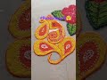 ready rangoli//गणपती रेडी रांगोळी #2025