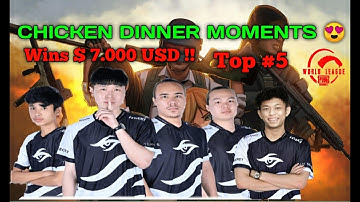 TEAM SECRET CHICKEN DINNER MOMENTS - PMWL EAST WEEK 3 | PUBG MOBILE WORLD LEAGUE