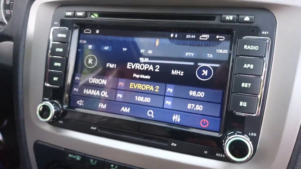 OEM 7" 2DIN Autorádio Škoda Octavia II 2010 Android 7.1 ŠKODA SOUND