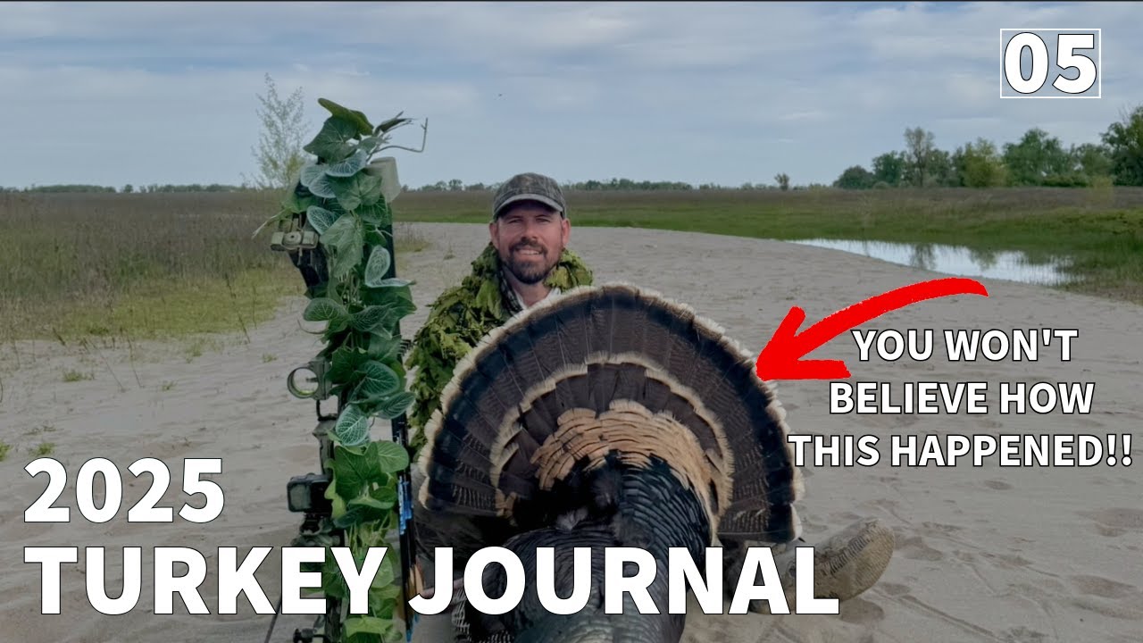 Вы НЕ ПОВЕРИТЕ, КАК ЭТА ОХОТА ПОЛУЧИЛАСЬ!!! | Охота на индюков с луком на общественных землях Кал...