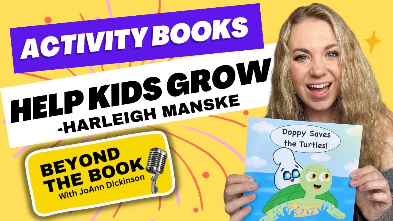 Kids Activity Books To Help Grow Your Children's Book Author Brand 