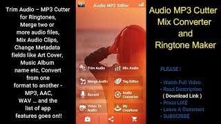 ✅ ✅ HOW TO ? - Audio MP3 Cutter Mix Converter and Ringtone Maker screenshot 5