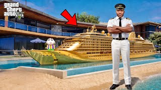 Franklin Bought Ship to his House