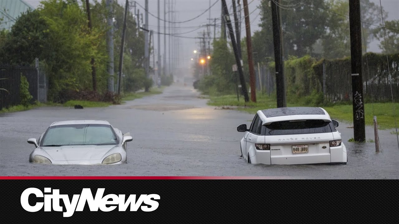 Hurricane Francine leaves trail of destruction across Louisiana - YouTube