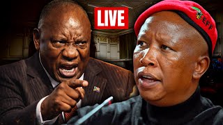 MALEMA vs RAMAPHOSA in The Parliament Question & Answer!
