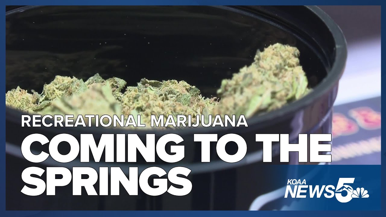 Twenty-two businesses in Colorado Springs can start selling recreational marijuana on Tuesday