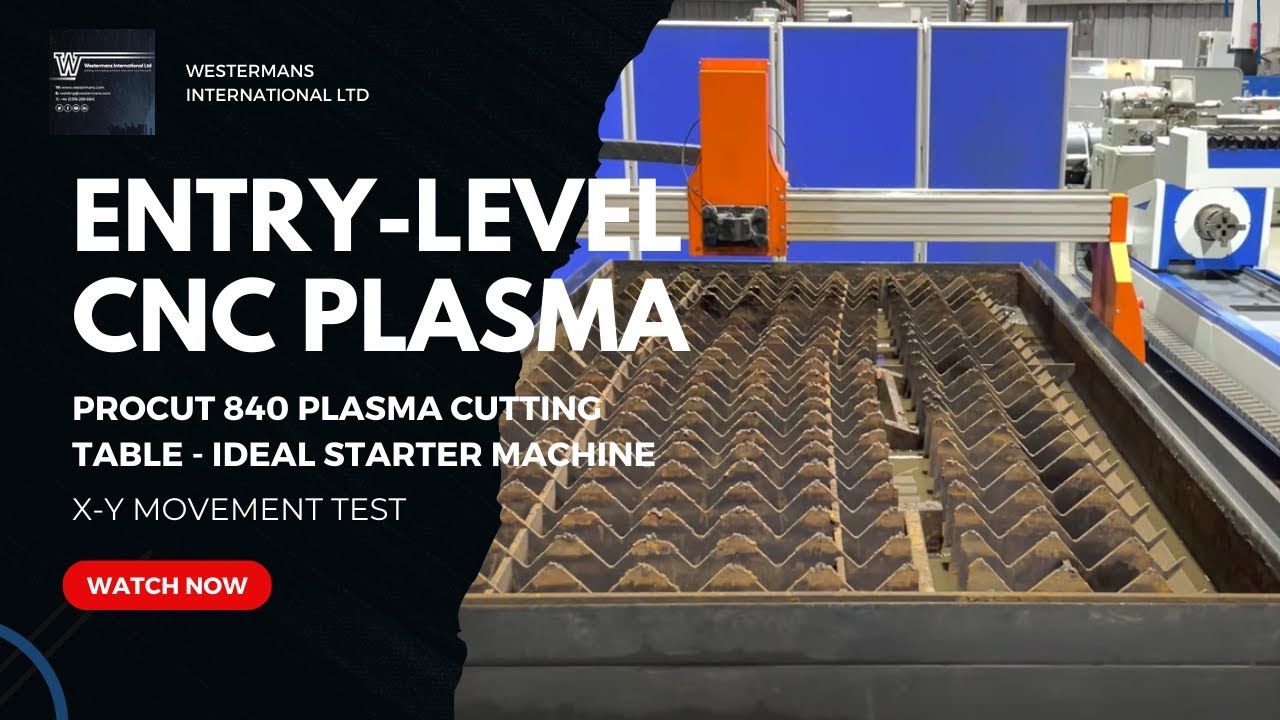On-Site Movement Test - Procut CNC Plasma Cutting Bed