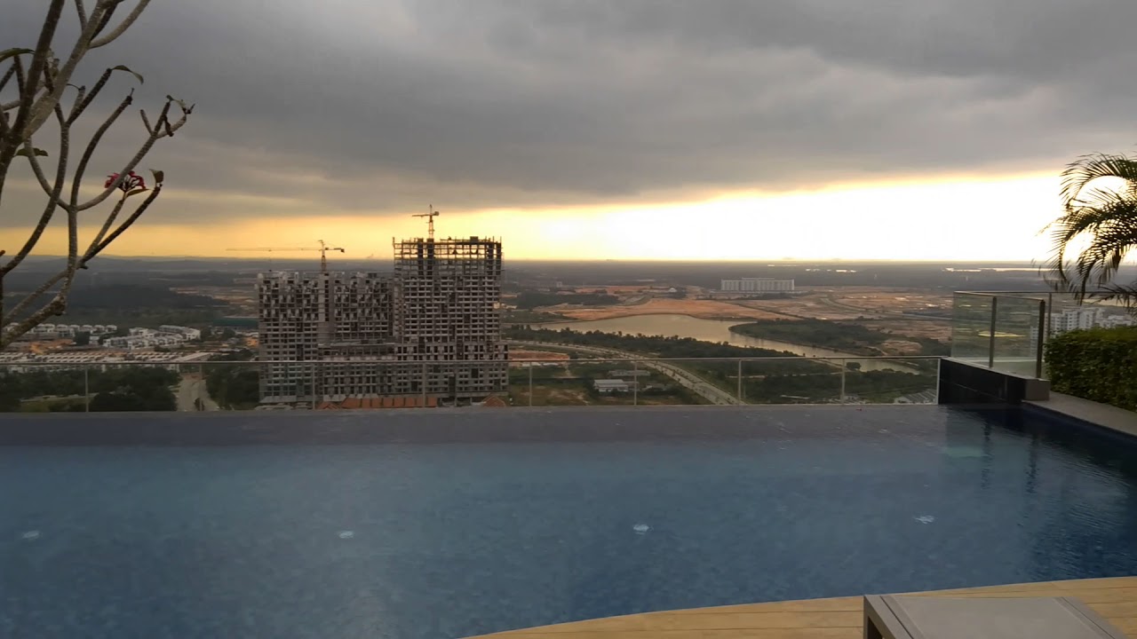 Eclipse Residence Cyberjaya Swimming Pool View Youtube