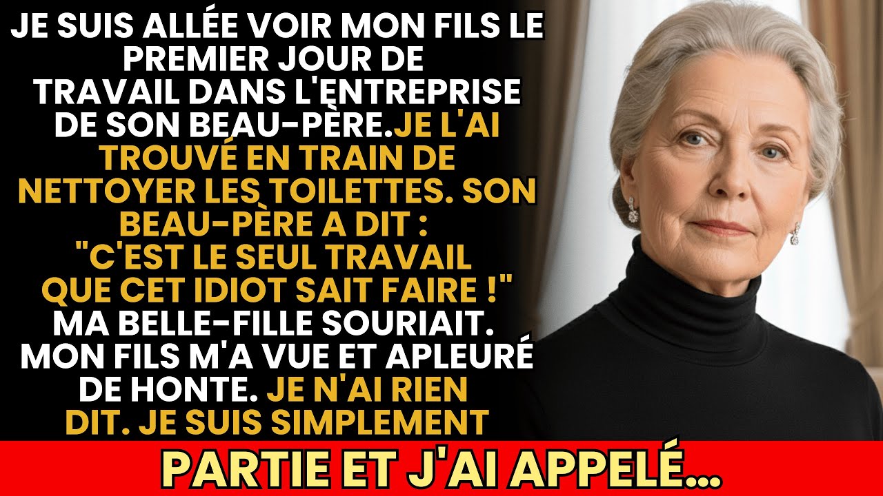 J’ai Trouvé Mon Fils en Train de Nettoyer les Toilettes Le Beau-Père a Ri. Alors J’ai Passé un Appel
