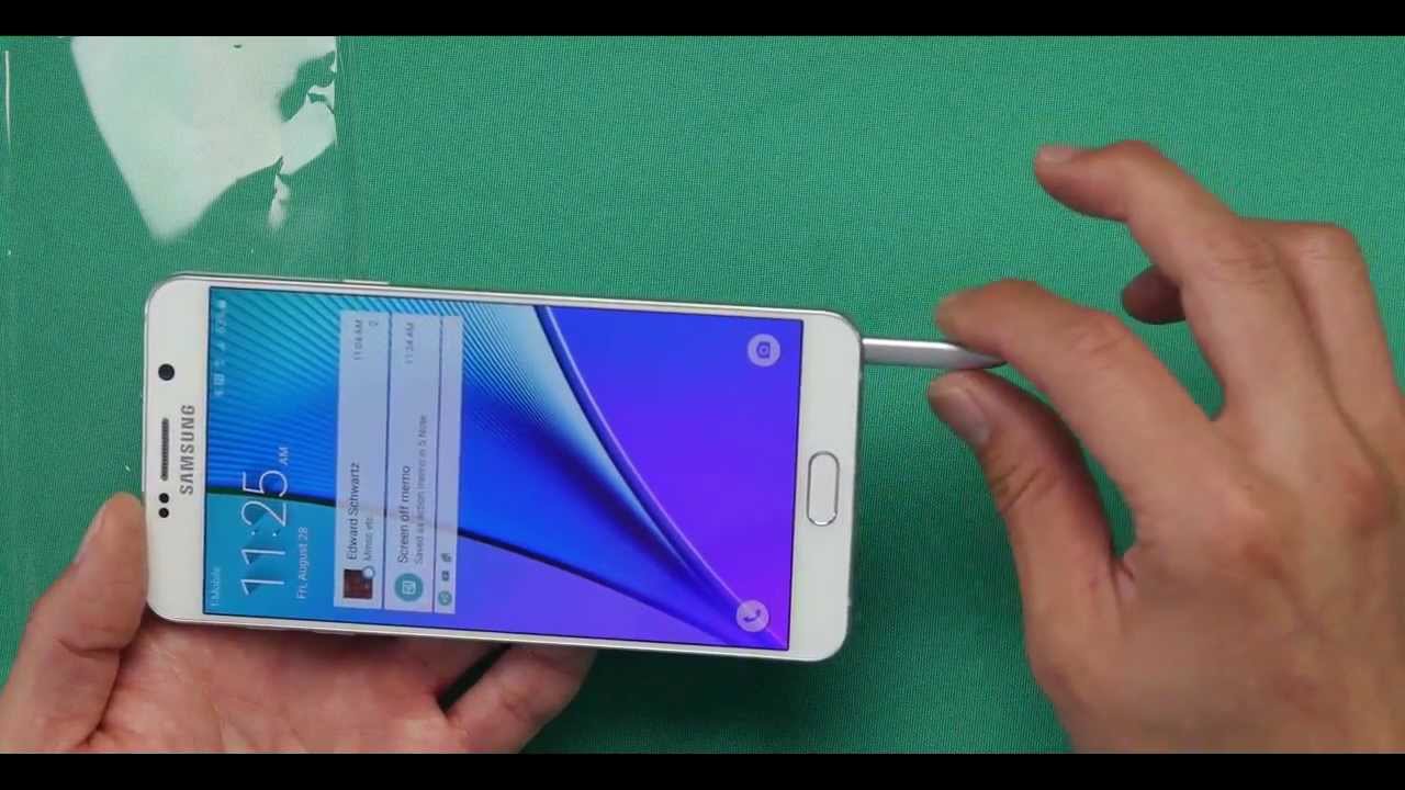 How to Fix Stuck S Pen on Galaxy Note 5! 
