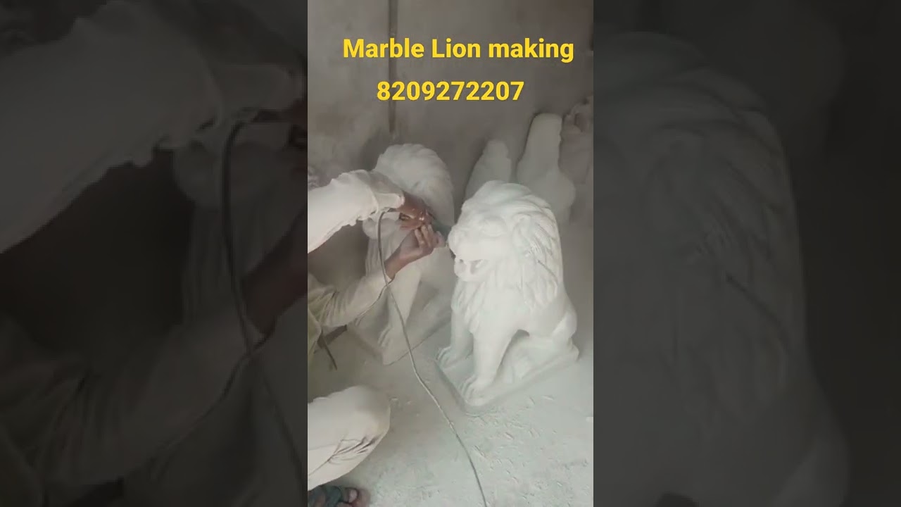 how to make marble lion / Marble lion manufacturer