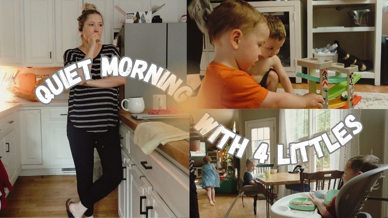 mom of 4 morning // twin mom