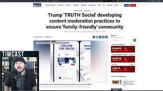 Trump Truth Social Announces Its AI Will CENSOR MORE Than Twitter, Will Be The MOST Family Friendly screenshot 2