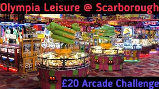 £20 Challenge @ Olympia Leisure Arcades in Scarborough | What did we win?