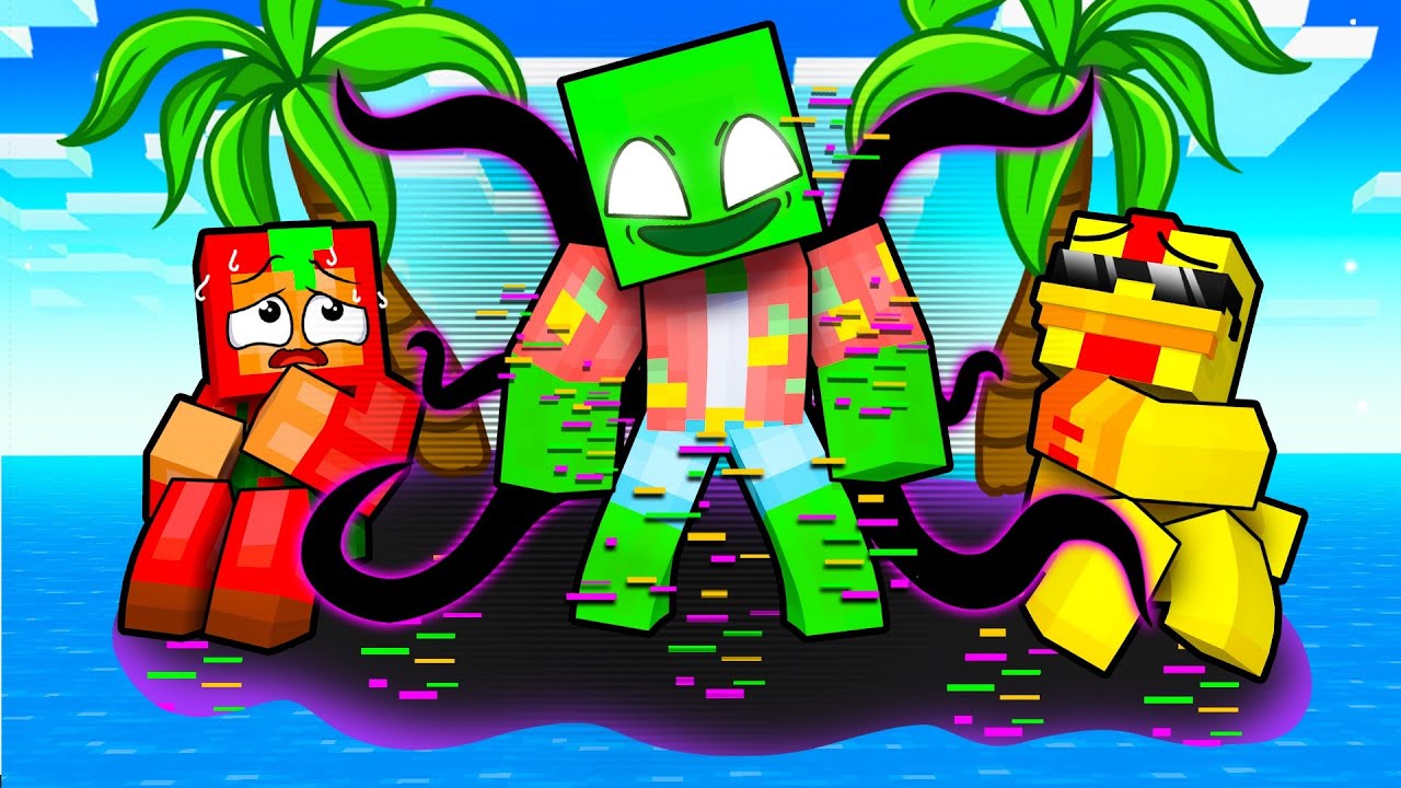 One Slime.exe Stranded on a GLITCH ISLAND...