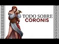 La princesa CORONIS (CORÓNIDE): toda su vida y mitos