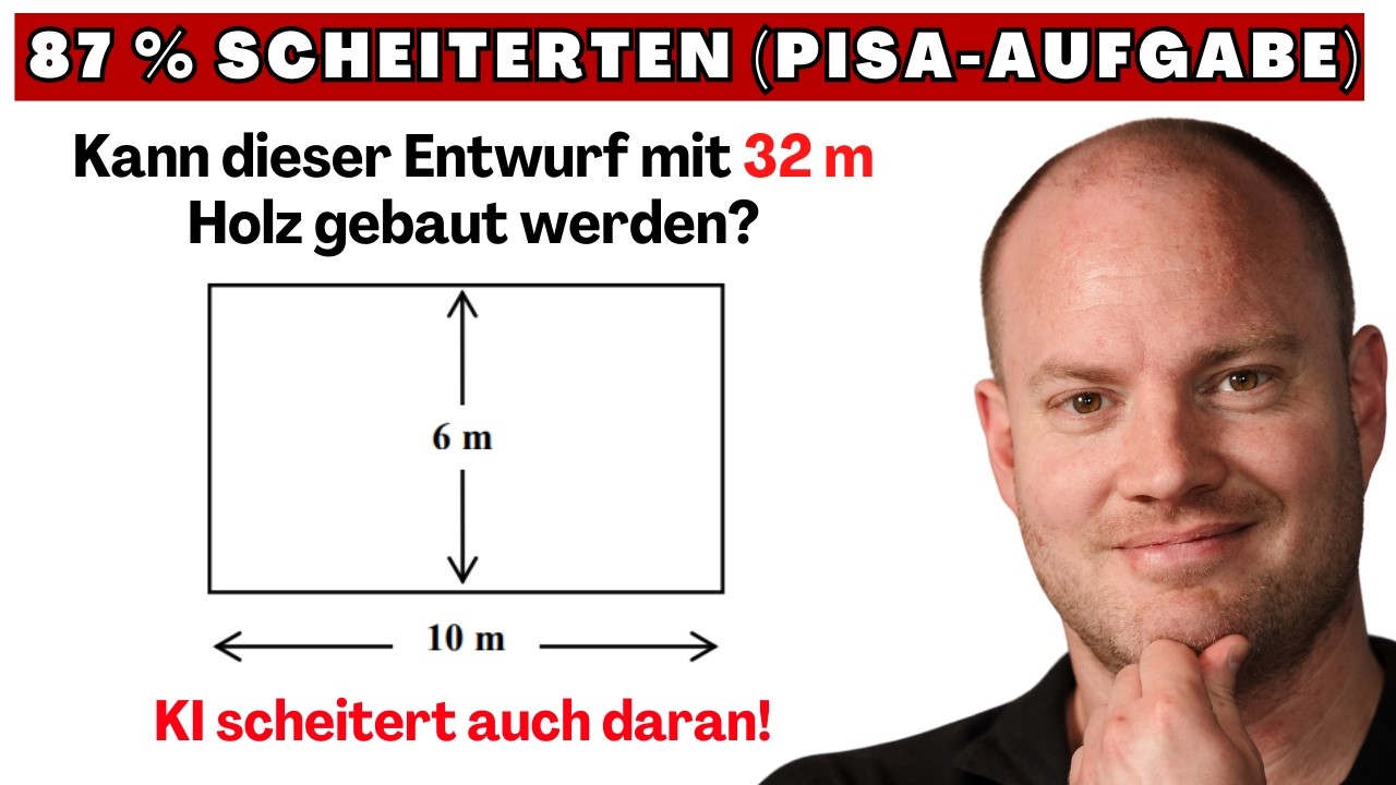 Selbst KI scheitert an dieser PISA-Aufgabe. Du auch?