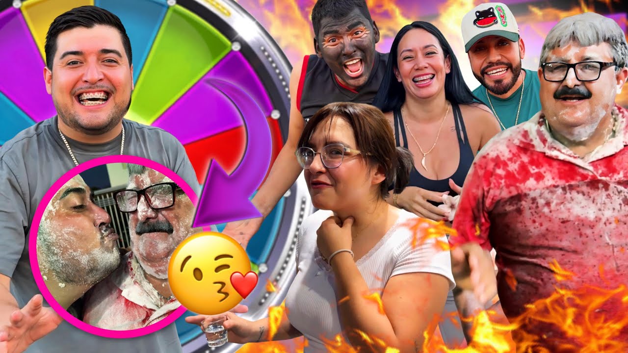 La RULETA se volvió una LOCURA😱todo se salió de control😭