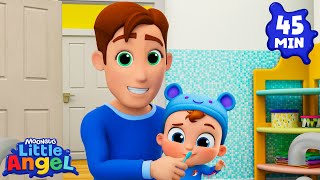 chomp chomp toothbrush little angel kids learn nursery rhymes