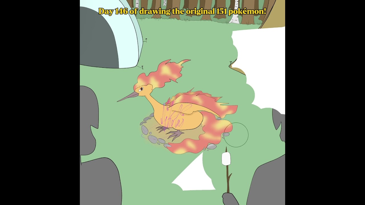 Day 146 of drawing the original 151 pokemon! 