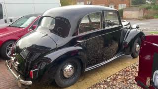 2nd clip of all around car and interior. 1951 Daimler lanchester