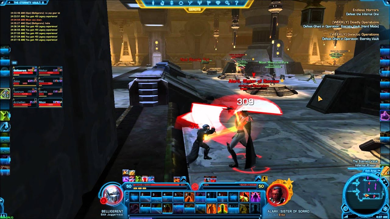 SWTOR SW Operation - Eternity Vault (Infernal Council)