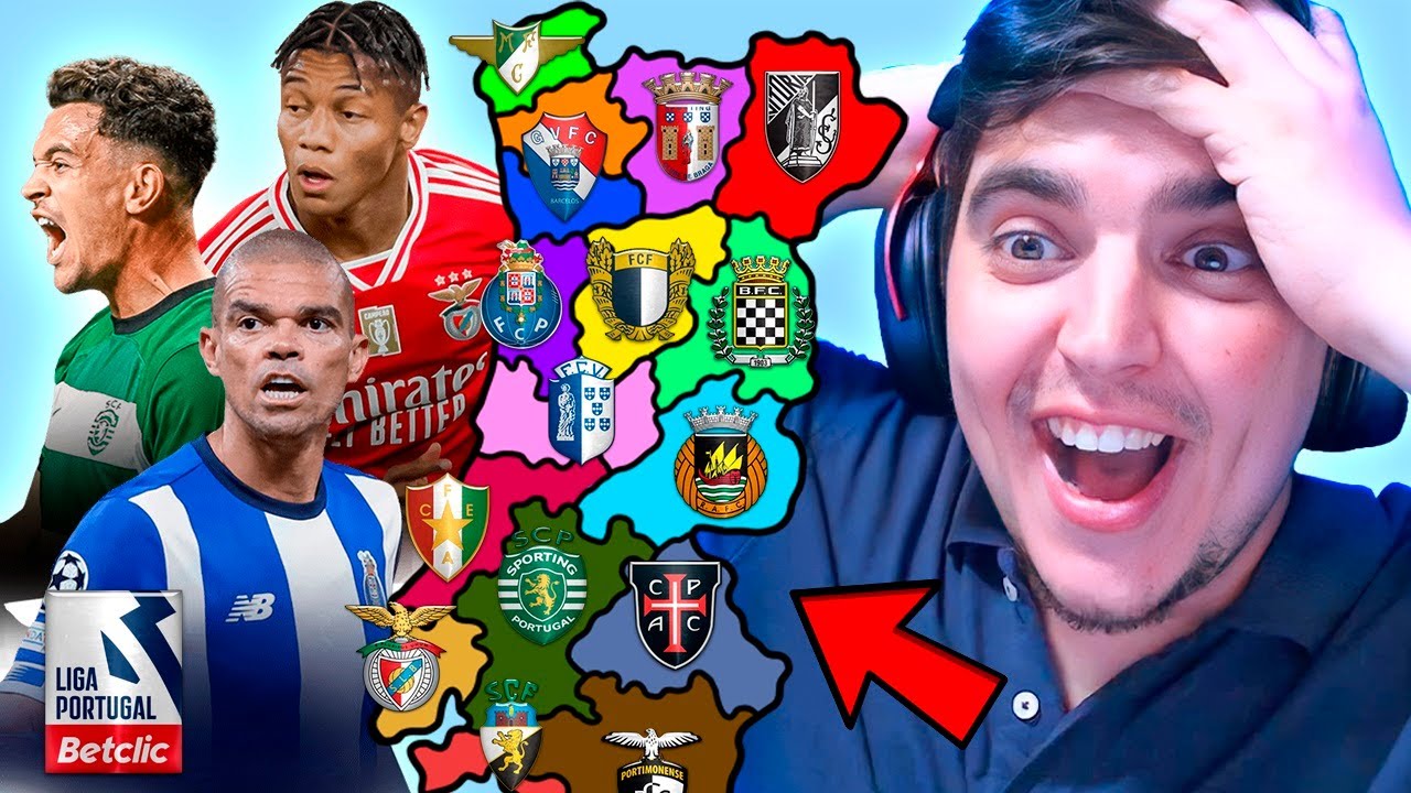 QUEM CONQUISTA A LIGA PORTUGAL #1 | MODO IMPERIALISMO