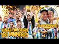 Fui na melhor final da copa do mundo da histria messi x mbapp argentina x frana