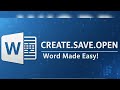 How to Create, Save & Open a Document (Step-by-Step Guide)