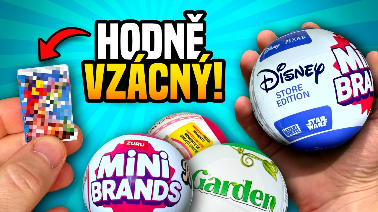 MINI BRANDS DISNEY! TOHLE JE HODNĚ VZÁCNÝ!