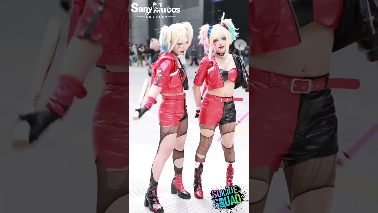 【SanyMuCos】Suicide Squad Harley Quinn Cosplay Show#harleyquinn #cosplay #sanymucos #animeconvention