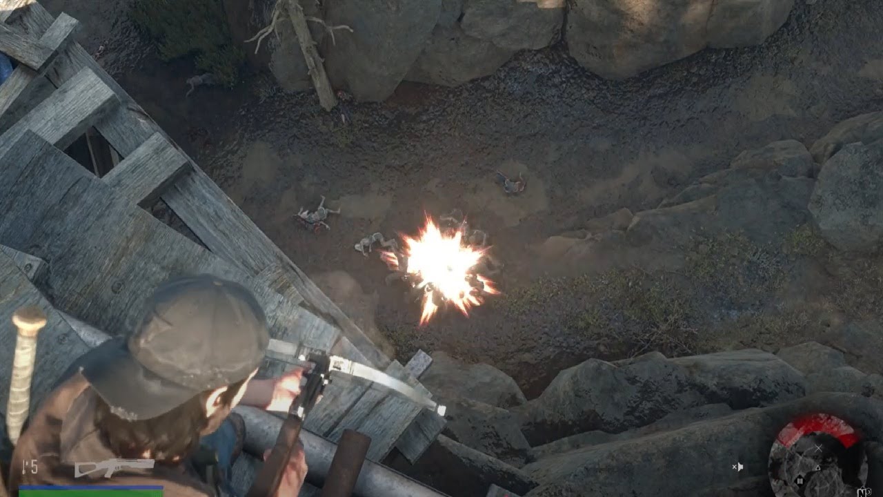 Days Gone: Remastered  weapon comparison, Crossbow + Attractor