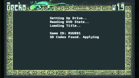 Playing Wii-U Wii Mode Games With Codes (Using Gecko OS)